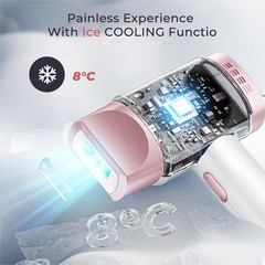 ZAIRUZ IPL Laser Hair Removal for Women and Men, Hair Removal with Ice-Coolin…