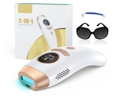 IPL Hair Removal Laser Permanent Hair Removal 999900 Flashes At Home Device