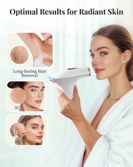 IPL Hair Removal Device 9 Levels 999900 Flashes Auto Manual Face Body