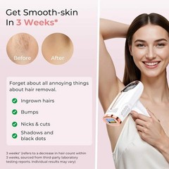 IPL Laser Hair Removal Device Permanent Hair Removal for Women & Men At Home Pai