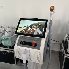 808 Diode Laser Hair Removal Machine 755 808 940 1064nm 10Bars Smooth Skin