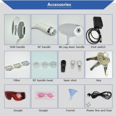 IPL Elight OPT Picosecond Laser RF Laser Hair Rremoval Tattoo Removal Machine