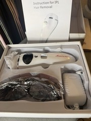 Aminzer IPL Hair Removal Device 999900 Flashes 5 Levels Auto/Manual w/ Box