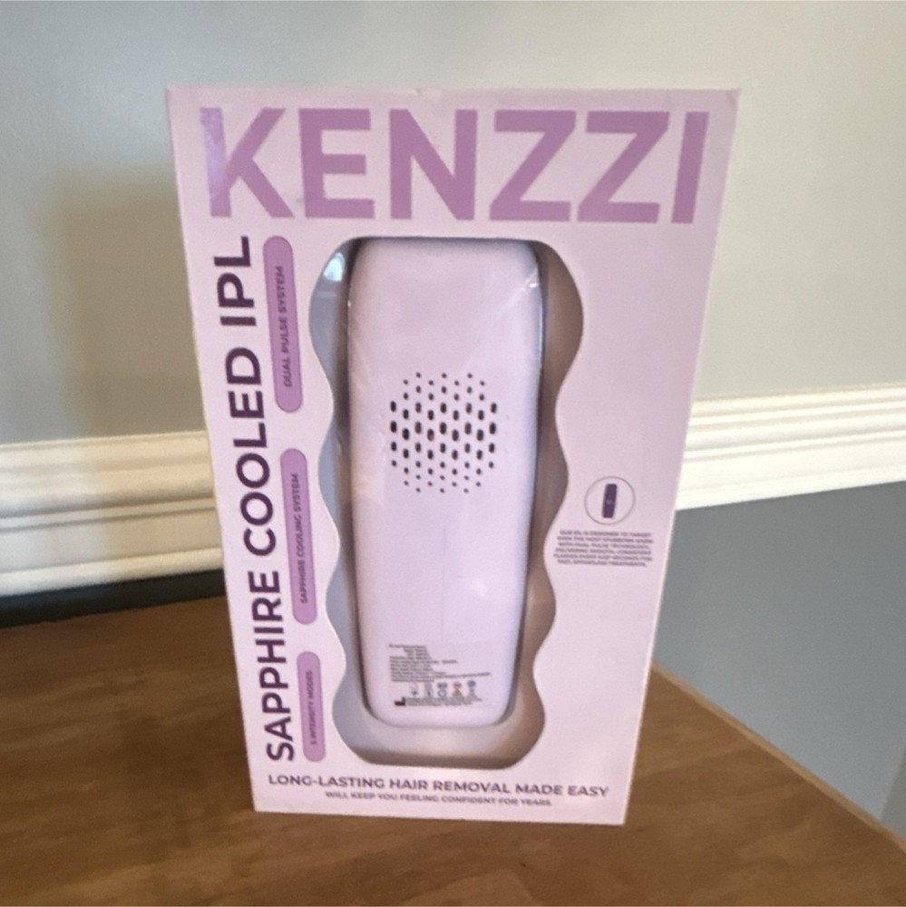 Kenzzi Sapphire Cooled IPL Hair Removal Device Pink with Sapphire Cooling System