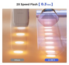 LUBEX IPL Hair Removal Ice Cool Bikini Face Armpit