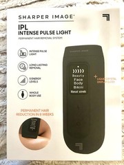 NEW SHARPER IMAGE IPL INTENSE PULSED LIGHT Permanent Hair Hair Removal System