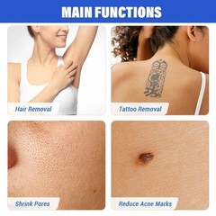 2in1 Picosecond Diode Laser Machine for Hair & Tattoo Removal Skin Rejuvenation