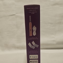 Spa Sciences SIMA Deluxe Sonic Dermaplaning Device Pink USB Rechargeable Face