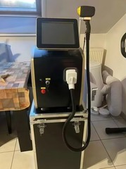 4000W Ice Titanium Soprano Diode Laser Hair Removal Machine Painless Permanent