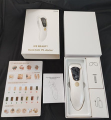 FZ-100 White Ice-Cooling Handheld IPL Hair Removal Device For Women & Men