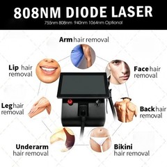 Professional 755 808 940 1064NM 4 Wavelength Diode Laser Hair Removal Device