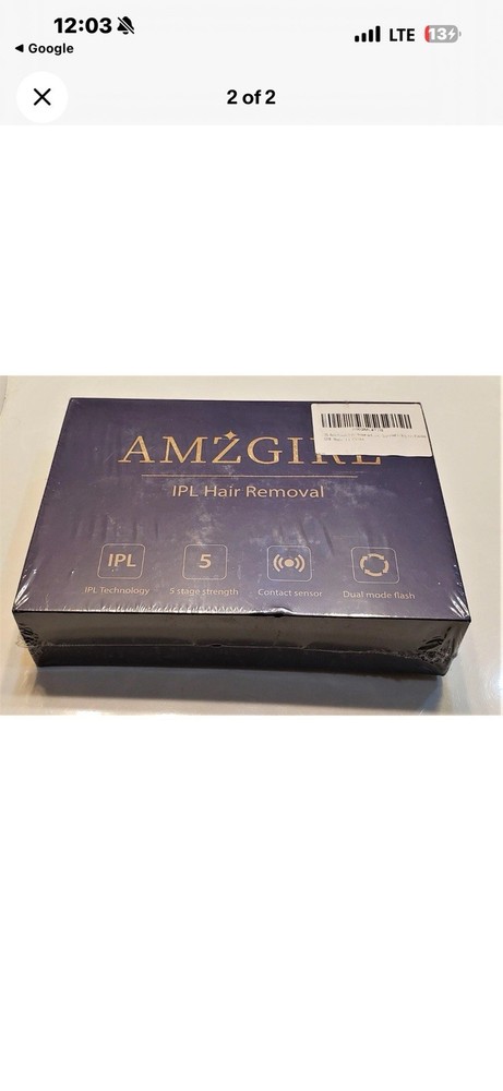 AmzGirl Beauty Salon Grade IPL Hair Removal Device