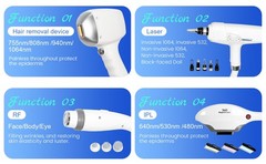 4-in-1 IPL Elight Diode Laser Hair Removal ,RF, Pico Tattoo Removal Machine