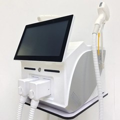 2 In 1 808nm Diode Laser HAIR REMOVAL ND YAG Pico Laser Tattoo Removal Machine