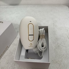 Rose Skin Co Lumi White Gold Laser Hair Removal Device with Power Cord