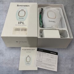5minskin At-Home IPL Laser Hair Removal Device Handset With Power Adapter