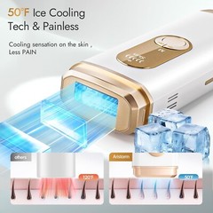 Permanent IPL Laser Hair Removal Device Safe At-Home Use For Women And Men