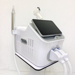 4-Wavelength 2in1 Laser RF Salon Hair Reduction Tattoo Pigment Skin Care Machine