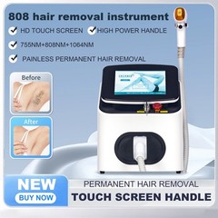 Professional 2026 ICE Titanium 755/808/1064nm Diode Laser Hair Removal Machine