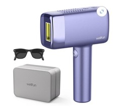 Wellfun Laser Hair Removal Device T14 Purple For Face Legs Underarms SEALED