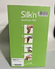 Silk’n BellaFlash Pro Hair Removal System – White – Open Box
