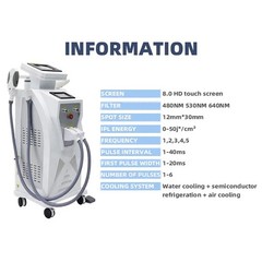 3In1 OPT IPL Laser Hair Removal Machine Pico Tattoo Removal RF Skin Rejuvenation