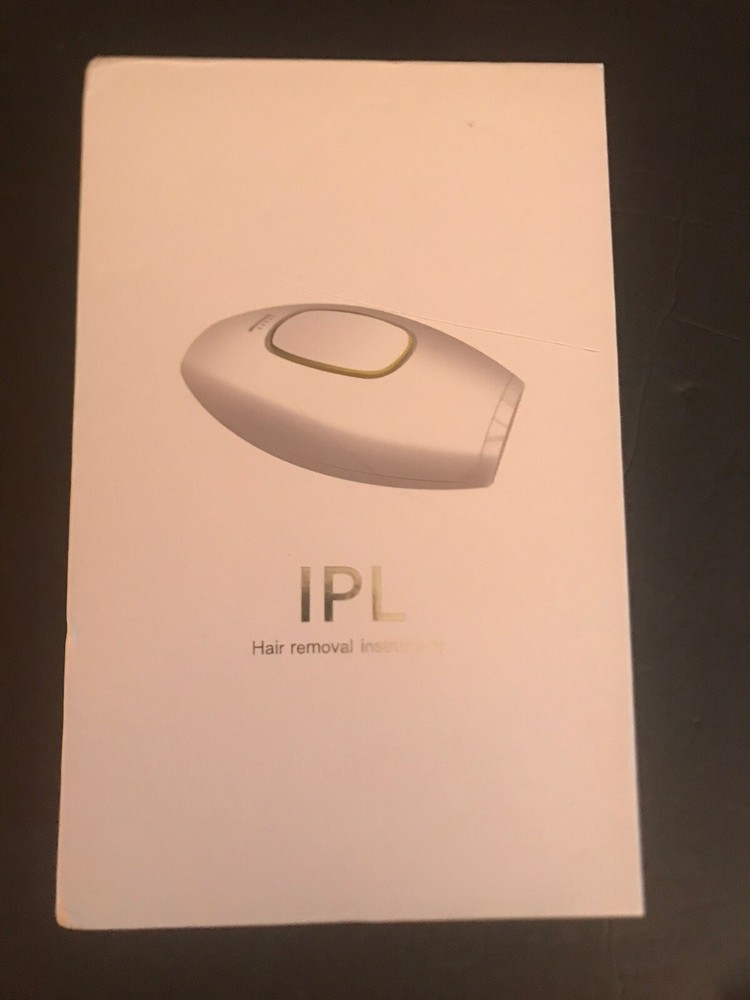 IPL Hair Removal Instrument White & Gold Color Sealed In Box RoHS