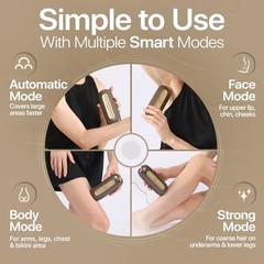 AllSett Health IPL Hair Removal Device Sapphire Crystal Ice Cooling