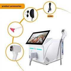 808 Diode Laser Hair Removal Machine 755 808 940 1064nm 10Bars Smooth Skin