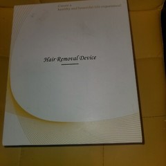Edousin England Design permanent laser hair removal with accessories in open box
