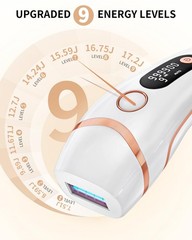 Laser Hair Removal for Women and Men, Ice Cooling 3-In-1 IPL Hair Removal Dev…