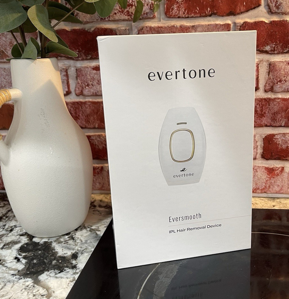 Evertone Eversmooth IPL Hair Removal Device White Pain Free Permanent Results