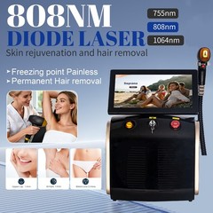 Ice Titanium 755 808 1064nm Permanent Painless Diode Laser hair removal Machine