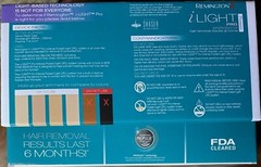 Remington iLIGHT Pro Hair Removal System