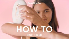 IPL Hair Removal Device RoseSkinCo Lumi Permanent