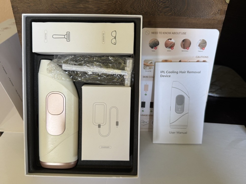 SKB-2008 IPL Hair Removal Device 300K Flashes Dual Cooling 5 Levels New