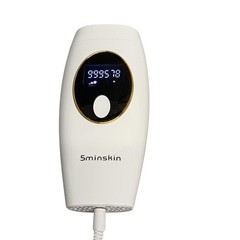 5minskin IPL Hair Removal Device White Corded Electric LCD Display Portable