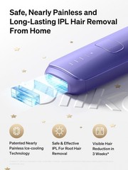 Ulike Laser Hair Removal, Air 3 IPL Hair Removal with Gift Set, Sapphire Ice-Co