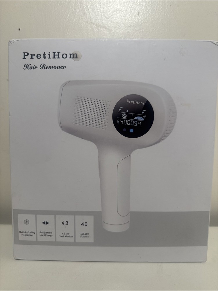 PretiHom Laser Hair Remover with LCD Display AD