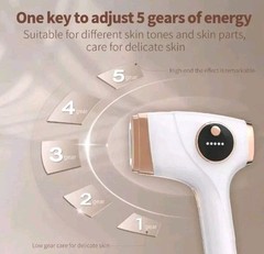 IPL Hair Removal Device 5 Energy Levels Men Women Facial Legs Arms Bikini Line
