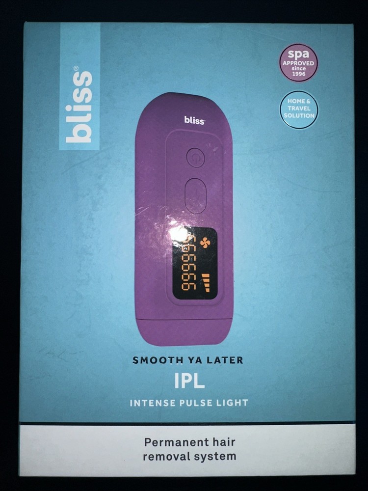 Bliss Smooth Ya Later IPL Permanent Hair Removal System