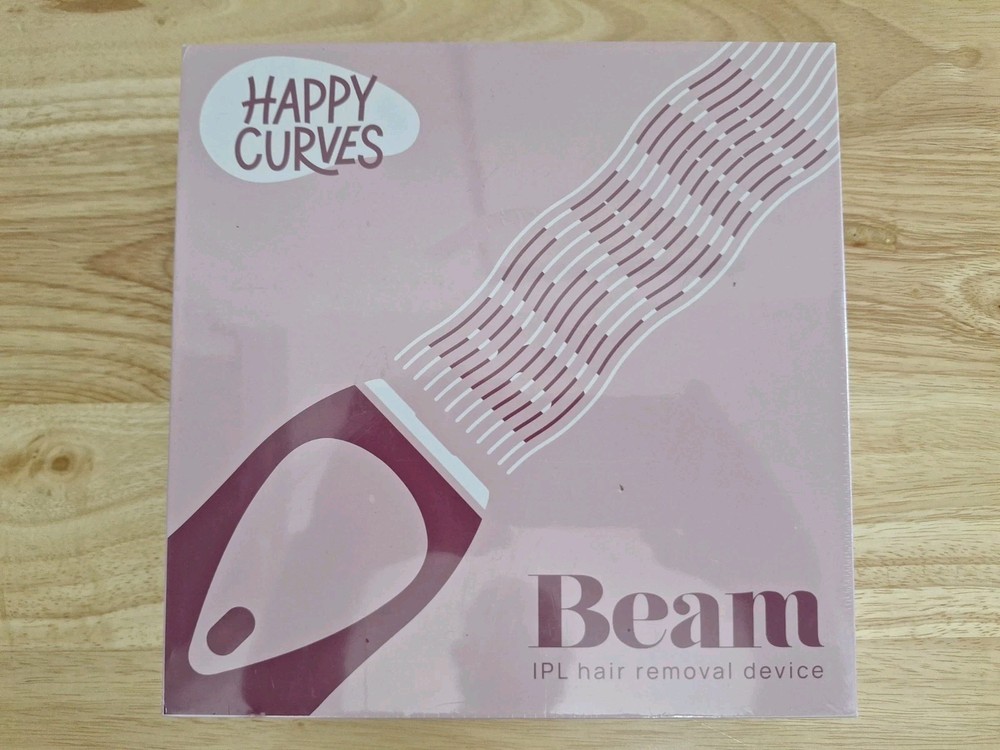Happy Curves Beam Ipl Laser Hair Removal Device – At-home Permanent Body Hair