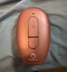 RoseSkinCo. IPL Hair Removal Device for Hair Removal, Pink Handset