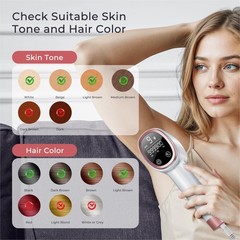 ZAIRUZ IPL Laser Hair Removal for Women and Men, Hair Removal with Ice-Coolin…