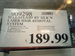 BellaFlash by Silk’n Home Laser Pulsed Light Hair Removal FREE SHIPPING!