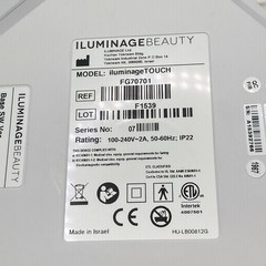iluminage Beauty Touch FG70701 Home Permanent Hair Removal