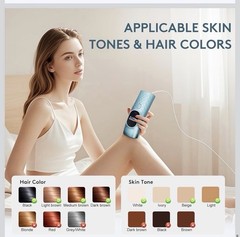 Laser Hair Removal for Women and Men – Permanent Painless Ice Cooling IPL Device