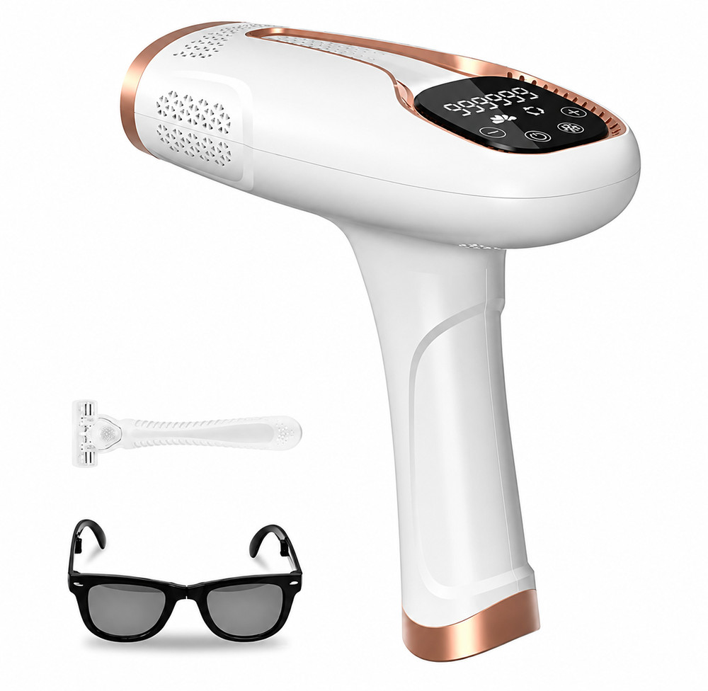 IPL Hair Removal Device 999999 Flashes – Permanent Hair Remover for Women & Men