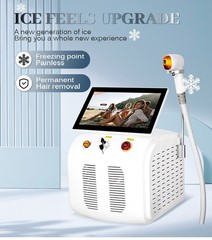 Ice Titanium Soprano Permanent Painless 808nm Diode Laser hair removal Machine