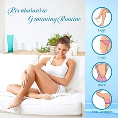 Crystal Hair Eraser Painless Hair Remover Exfoliator For Legs Arms Body Reuse